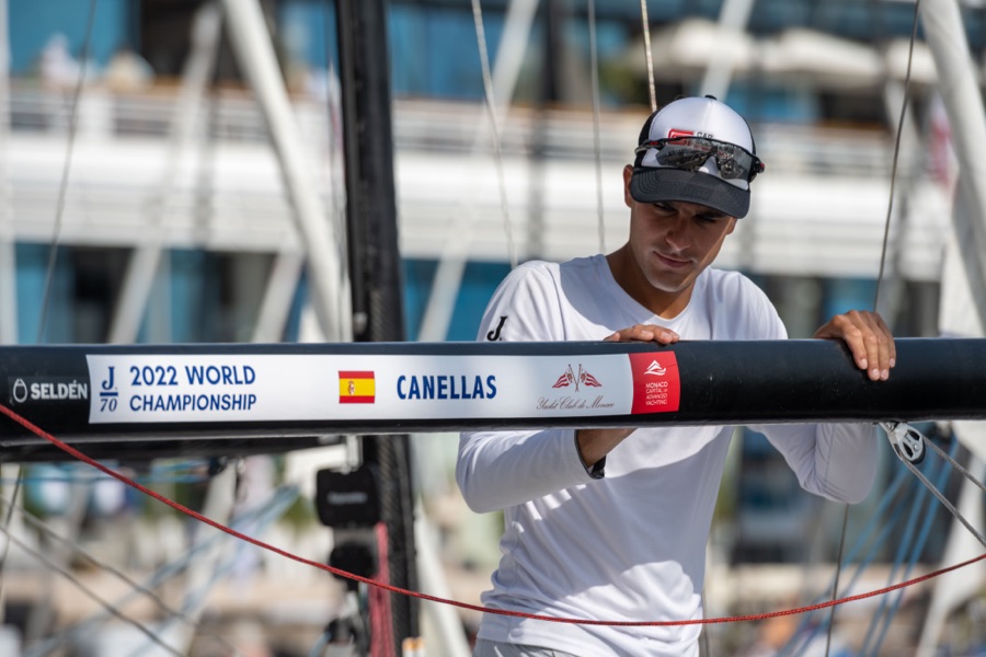 Món Cañellas navegando en el Trofeo Conde de Godó